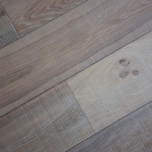 【長條實木複合地板(海島型)】2403 _ 橡木-舊色灰