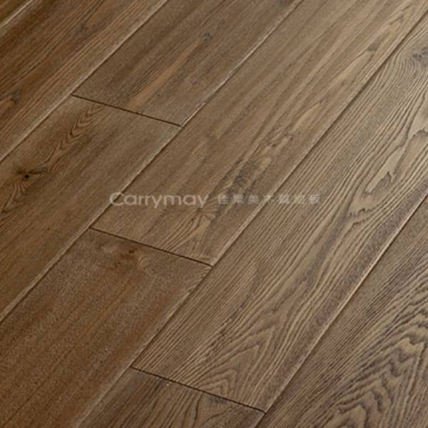 【長條實木複合地板(海島型)】1502 _ 歐洲白腊-神遊