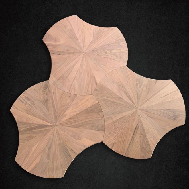 【現場藝術拼花】花團錦簇