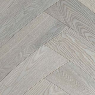 Carrymay-人字藝術拼花-曲伸之道-曲線月彎-歐洲白腊-極地灰1