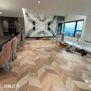 Carrymay-人字藝術拼花-綿延之道-枝葉繁茂-橡木4