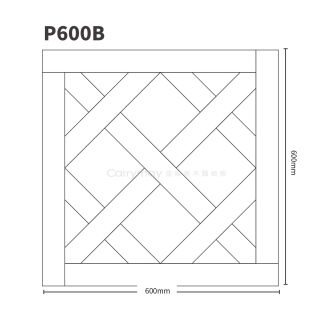 Carrymay—正方形藝術拼花-標準P600B2
