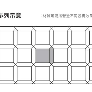 Carrymay-現場藝術拼花-古典正方形-2