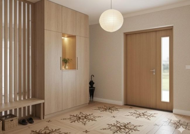 家的第一印象：玄關地板如何定義你的氣質｜泉翊實木地板